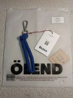 ÖLEND Key Chain Cobalt Blue オレンド キーホルダー
