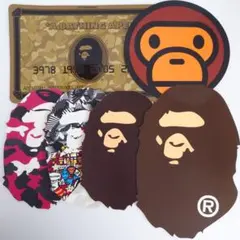【非売品】A BATHING APE 特大ステッカー6枚セット