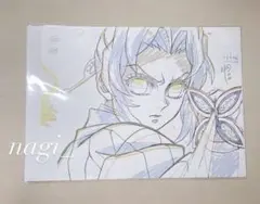 鬼滅の刃 胡蝶しのぶ エンドロール 色紙 描き下ろし コミケ 無限城編