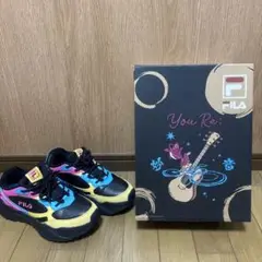 優里×FILAのコラボスニーカー　マルチカラー　24センチ