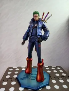 ワンピース 鬼ヶ島 ロロノア・ゾロ ガレージキット フィギュア 塗装