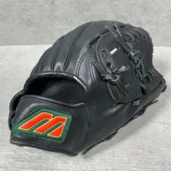 90'Sミズノ ビューリーグ 硬式グローブ 旧Mラベル 赤ビュー 日本製 黒 90'Sミズノ ビューリーグ 硬式グローブ 旧Mラベル 赤ビュー 日本製 黒