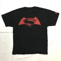 DCコミック バットマンxスーパーマン TシャツL BATMANSUPERMAN