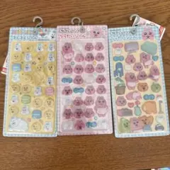 おぱんちゅうさぎ　んぽちゃむ　シール３枚セット