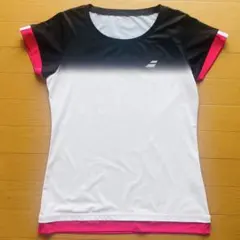 バボラ　レディース　ゲームシャツ　Babolat 　XL 　テニスウェア　白
