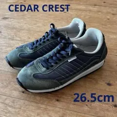 CEDAR CREST スニーカー　ネイビー　26.5cmのサムネイル