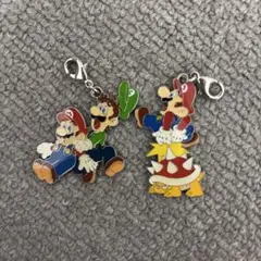 USJ 任天堂ワールド マリオ ルイージ キーホルダーチャーム