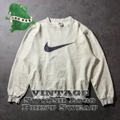 【即日発送・US古着】90s 銀タグ　NIKE ナイキ　センタースウォッシュ