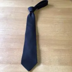 ダークブラウン　ウールタイ