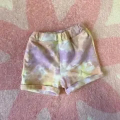 《 XLARGE 》 ベビー服　80サイズ　ショートパンツ　たいだい柄