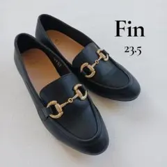 美品♫　Fin　フィン　ビジュービットローファー　23.5　ブラック　フォーマルのサムネイル