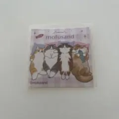 モフサンド　わっふれーむ　シール