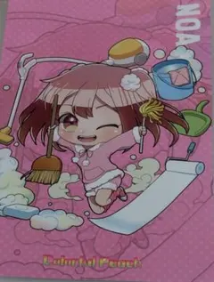 カラフルピーチ ポストカード のあさん