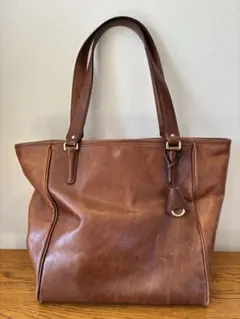 Aniary ブラウンレザー トートバッグ