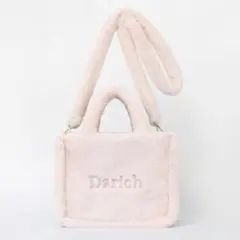 雑誌付録　Darich [ダーリッチ]FLUFFY BAG　BABYPINK