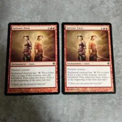 MTG　日本語版　欠片の双子　４枚セット その2 MTG 日本語版 欠片の双子 4枚セット その2