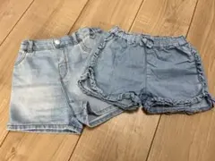 ベビーデニム 2枚セット