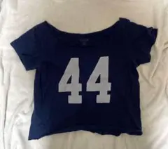 BRANDY MELVILLE　　ナンバープリント　ネイビー半袖Tシャツのサムネイル