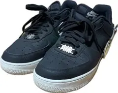 NIKE AIR FORCE 1 '07 PRM Black Zipper