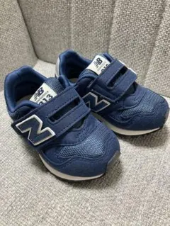 【着用1回】New Balance ベビーシューズ ネイビー 13cm キッズ