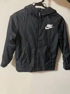 NIKE フード付きジャケット XS 黒 (120.130cm)