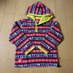 BABYDOLL フリースパーカー パーカー フリース 上着 110