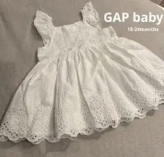 専用-200円 GAP baby 白レース ワンピース 18-24month
