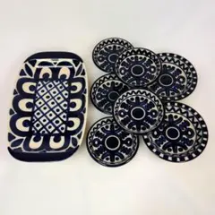 OTAI CERAMICS TAJIMI 角皿 深皿 8枚セット