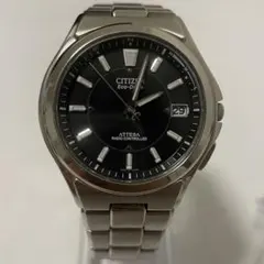 【極美品・稼働品】CITIZEN シチズン アテッサ 電波ソーラー H110