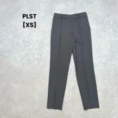 PLST/テーパードパンツ/XS/ダークグレー/きれいめ/オフィス