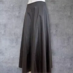 ★美品◆アーバンリサーチロッソ◆Aライン♡エコレザーフレアスカートのサムネイル