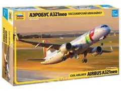 Zvezda Airbus A320neo 1/144 組み立てキット - メルカリ