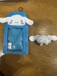 サンリオ シナモロール ポーチ＆マスコット バッジ セット