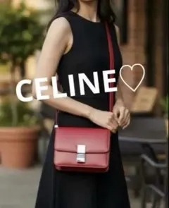 セリーヌ celine クラシックボックス フィービー 未使用 CELINE フィービー期 クラシックボックス ラージサイズ