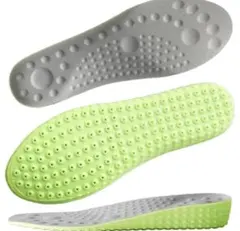 新品＞シークレット インソール中敷き 身長アップ 男女兼用:25-25.5cm