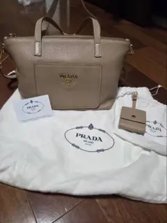 PRADA ハンドバッグ 1BA068 VIT.DAINO - メルカリ