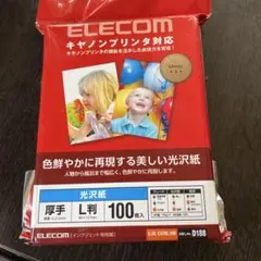ELECOM 写真用紙 EJK-CGNL100 100枚 光沢
