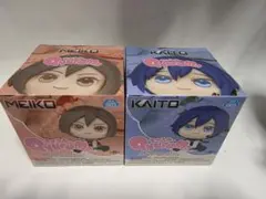 二個セット　初音ミクシリーズ　きゅるみー　ミニフィギュア　KAITO　MEIKO
