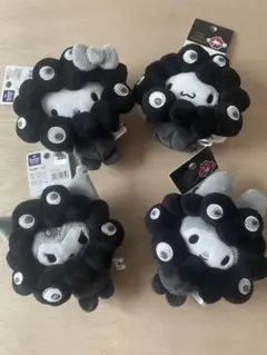 EXPO2025 黒ミャクミャクサンリオなりきりぬいぐるみBC ブラック　3体 サンリオ×黒ミャクミャクぬいぐるみ、受注販売再開！ 全7キャラ