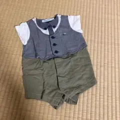 ファミリア　半袖ロンパース　size60
