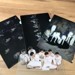 BTS ミニクリアファイル　3枚＋おまけ