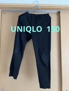 UNIQLO キッズ ブラック ロングパンツ