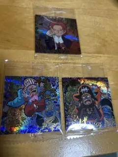 最新弾 ワンピース 大海賊シールウエハースLOG.14弾　3枚セット