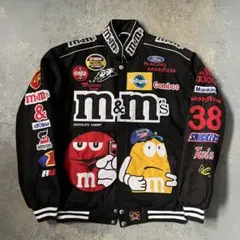 JHDESIGN NASCAR ナスカー M&M 全刺繍 レーシングジャケット