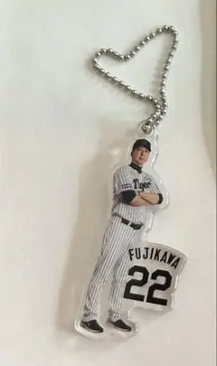 阪神タイガース藤川 監督22 アクリルキーホルダー