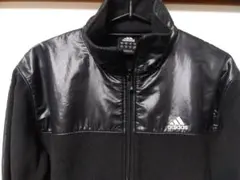 アディダス　フリースジャケット　ブラック　M　希少