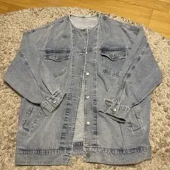 ライトブルー デニムジャケット Lサイズ