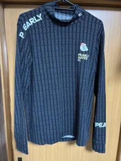 Pearly Gates パーリーゲイツ モックネックシャツ　Mサイズ　長袖