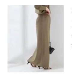 【新品.未使用】ジャーナルスタンダードレリューム 2WAYニットスカート カーキ