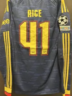 【新品タグ付】アーセナル 長袖ユニフォーム RICE #41 26/27 2nd